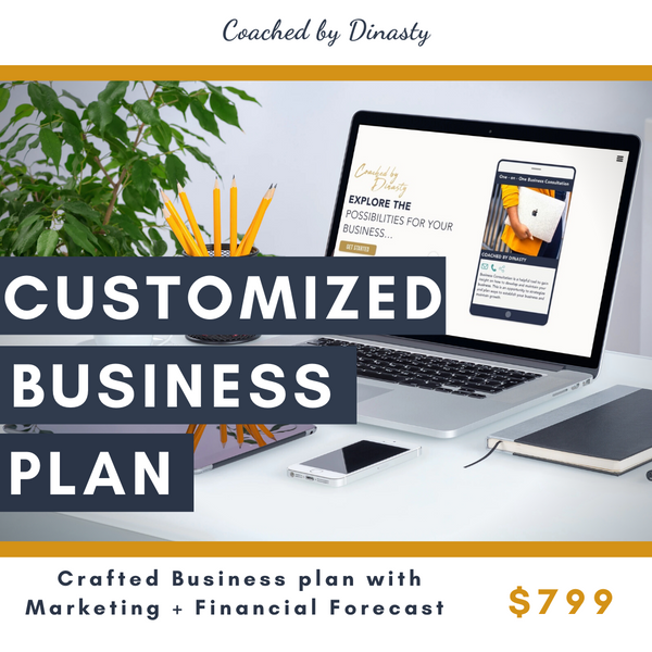 Crafted Business plan with Marketing + Financial Forecast