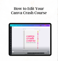 Canva Course + Ebook | PLR MRR